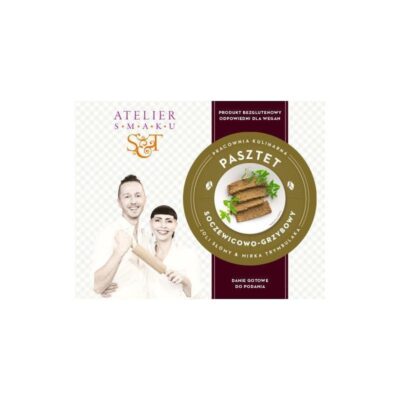 Atelier Smaku - vegan i gluten free sklep online poleca: Bezglutenowy i wegański pasztet soczewicowo-grzybowy, kategoria: Wszystko