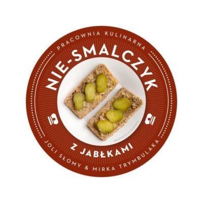 Atelier Smaku - vegan i gluten free sklep online poleca: Bezglutenowy i wegański nie - smalczyk z jabłkami, kategoria: Pasty i przetwory