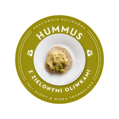 Atelier Smaku - vegan i gluten free sklep online poleca: Bezglutenowy i wegański hummus z zielonymi oliwkami, kategoria: Pasty i przetwory