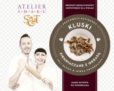 Atelier Smaku - vegan i gluten free sklep online poleca: Bezglutenowe i wegańskie kluski ziemniaczane z okrasą, kategoria: Wszystko