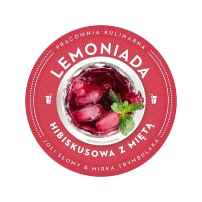 Atelier Smaku - vegan i gluten free sklep online poleca: Lemoniada hibiskusowa z miętą, kategoria: Wszystko