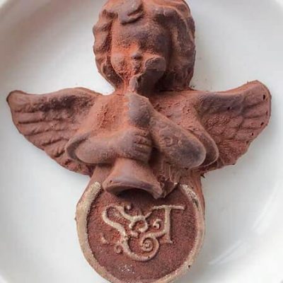 Atelier Smaku - vegan i gluten free sklep online poleca: Bezglutenowy i wegański aniołek czekoladowy z nutą pomarańczy, kategoria: Wszystko