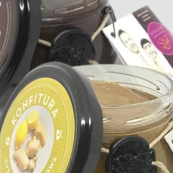 ZESTAW: Hummus daktylowo-kakaowy i Konfitura Cytrynowa